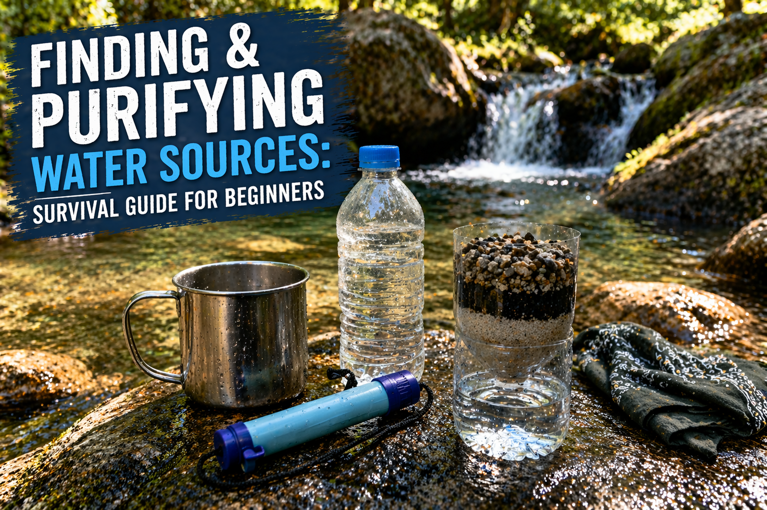 Finding and Purifying Water Sources: Survival Guide for Beginners