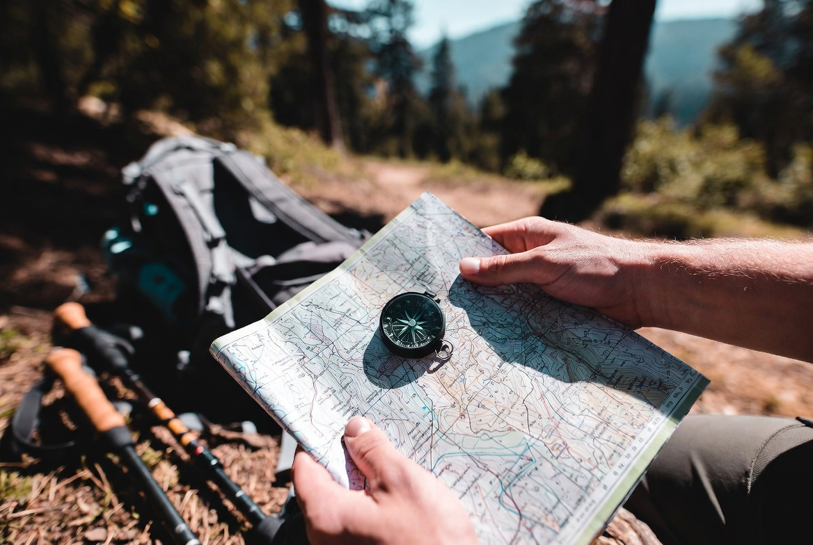 Outdoor Navigation Tips: Map & Compass Basics